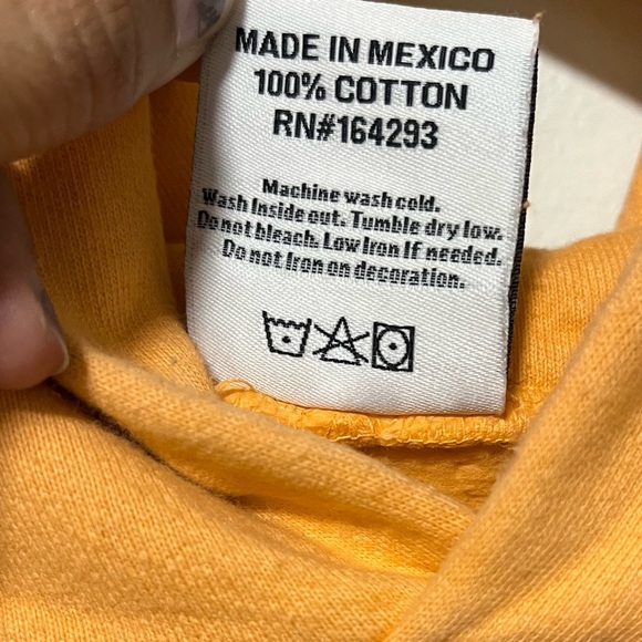 Ricciardo RIC3 Men’s Graphic Hoodie Size L - Orange 100% Cotton - Picture 11 of 13